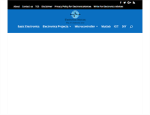 Tablet Screenshot of electronicsadvices.com